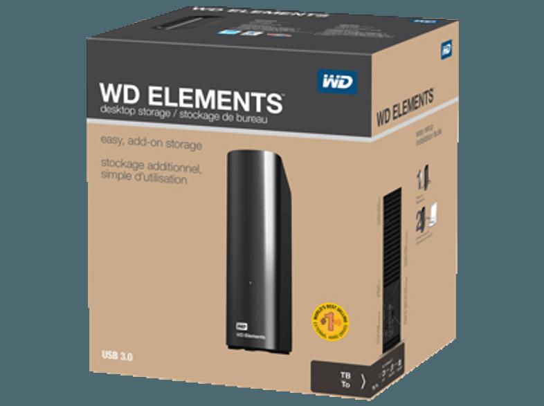 WD WDBWLG0020HBK-EESN Desktop-Festplatte  2 TB 3.5 Zoll extern