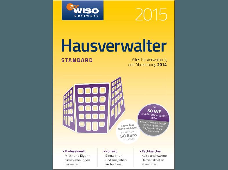 WISO Hausverwalter Standard 2015, WISO, Hausverwalter, Standard, 2015