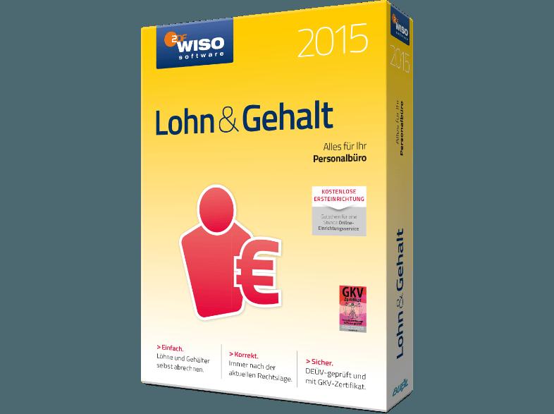 WISO Lohn & Gehalt 2015, WISO, Lohn, &, Gehalt, 2015