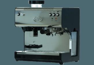 QUICK MILL QU02835 Superiore Profi Siebträger-Espressomaschine mit integriertem Mahlwerk Edelstahl poliert