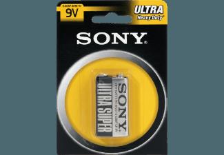 SONY 1er Blister Zink-Chlorid, 9 V Batterie E