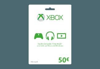 Xbox Live Guthabenkarte 50 EUR, Xbox, Live, Guthabenkarte, 50, EUR