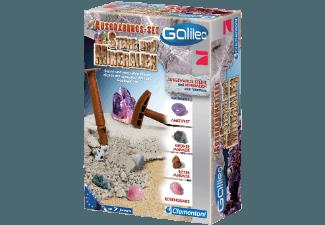 CLEMENTONI 69940 Galileo - Ausgrabungsset Steine Mehrfarbig
