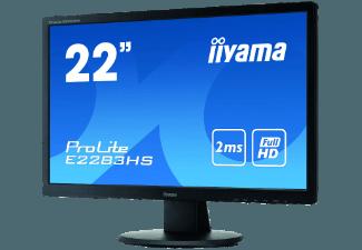 IIYAMA E2283HS-B1 Monitor 21.5 Zoll Full-HD Monitor, IIYAMA, E2283HS-B1, Monitor, 21.5, Zoll, Full-HD, Monitor