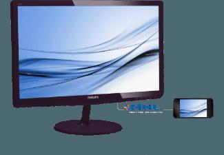 PHILIPS 227E6EDSD/00 21.5 Zoll Full-HD LCD-Monitor mit SoftBlue Technology