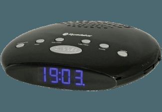 ROADSTAR CLR-2855 Uhrenradio (PLL Raddio, FM, Schwarz)