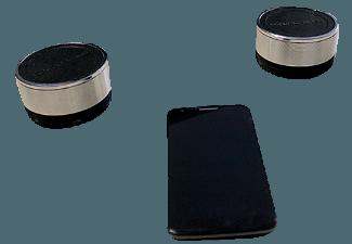 SOUND2GO Bigbass XL Stereo Lautsprecher Silber/schwarz