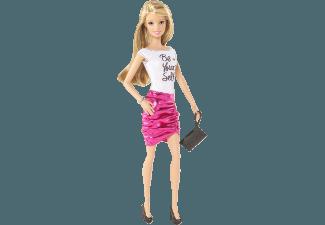 BARBIE CFG12 Barbie mit Be Yourself Dress Weiß, Pink