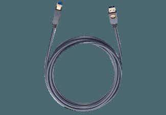 OEHLBACH USB-3.0-Kabel 3 m, A auf B, OEHLBACH, USB-3.0-Kabel, 3, m, A, B