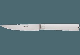 SAMBONET Steakmesser 120 mm Edelstahl Weiß Kitchen Knives Steakmesser, SAMBONET, Steakmesser, 120, mm, Edelstahl, Weiß, Kitchen, Knives, Steakmesser