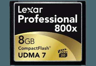 LEXAR LCF8GBCRBEU800 , 800x, 8 GB, LEXAR, LCF8GBCRBEU800, 800x, 8, GB