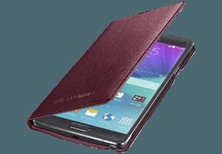 SAMSUNG LED Flip Wallet EF-NN910 für Galaxy Note 4 rot Handytasche Galaxy Note 4