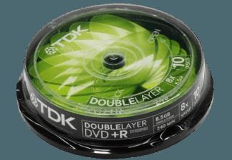 TDK DVD R 8,5 DLCB 8X 10er DVD R 10x DVD R Medien, TDK, DVD, R, 8,5, DLCB, 8X, 10er, DVD, R, 10x, DVD, R, Medien