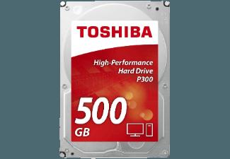 TOSHIBA HDWD105EZSTA P300  500 GB 3.5 Zoll intern, TOSHIBA, HDWD105EZSTA, P300, 500, GB, 3.5, Zoll, intern