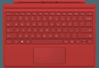 MICROSOFT Surface Pro 4 Type Cover Rot, MICROSOFT, Surface, Pro, 4, Type, Cover, Rot