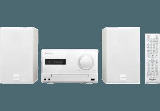 PIONEER X-CM35 W Micro Anlage (iPod Steuerung, Weiß), PIONEER, X-CM35, W, Micro, Anlage, iPod, Steuerung, Weiß,
