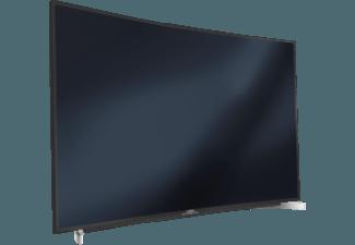 GRUNDIG 55 FLX 9590 BP LED TV (Curved, 55 Zoll, UHD 4K, 3D, SMART TV)