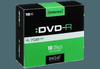INTENSO 4101652 DVD-R Rohlinge 10 Stk., INTENSO, 4101652, DVD-R, Rohlinge, 10, Stk.