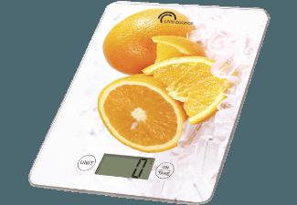 LITTLE BALANCE 8090 Citron Orange Küchenwaage (Max. Tragkraft: 5 kg)