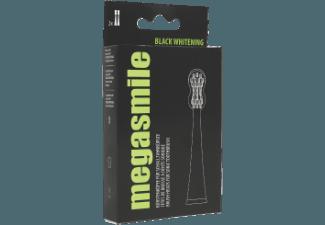 MEGASMILE 200-223 Black Whitening Ersatzbürstenköpfe, MEGASMILE, 200-223, Black, Whitening, Ersatzbürstenköpfe