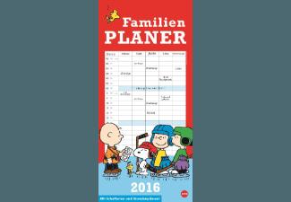 Peanuts Familienplaner 2016