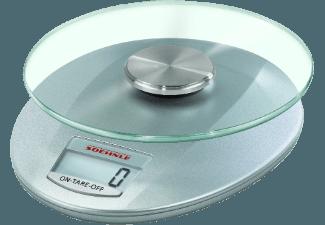 SOEHNLE 65856 Roma silber Digitale Küchenwaage (Max. Tragkraft: 5 kg, 1-g-genau)