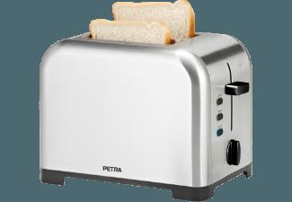 PETRA TA 54.35 Toaster Silber (850 Watt), PETRA, TA, 54.35, Toaster, Silber, 850, Watt,