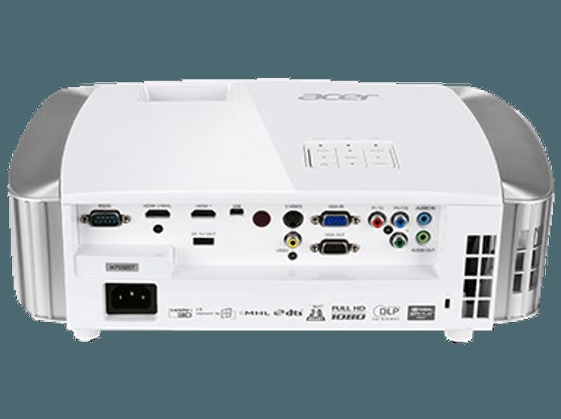 ACER H7550ST Kurzdistanzbeamer (Full-HD, 3D, 3.000 ANSI Lumen, DLP), ACER, H7550ST, Kurzdistanzbeamer, Full-HD, 3D, 3.000, ANSI, Lumen, DLP,