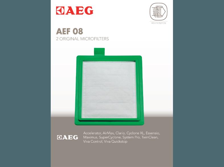 AEG 900195150 AEF 08 System Pro Zubehör für Bodenreinigung