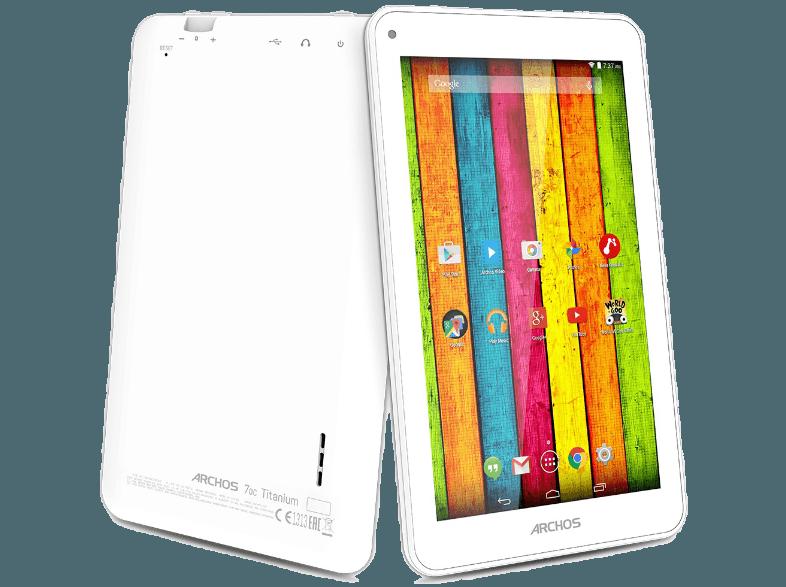 ARCHOS 28739 70C TITANIUM 8 GB  Tablet Weiß