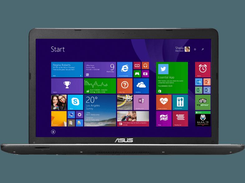 ASUS R752LX-T4069H Notebook 17.3 Zoll
