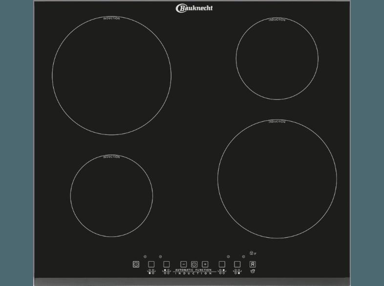 BAUKNECHT ETI 1640 IN Induktions-Kochfelder (560 mm breit, 4 Kochfelder)