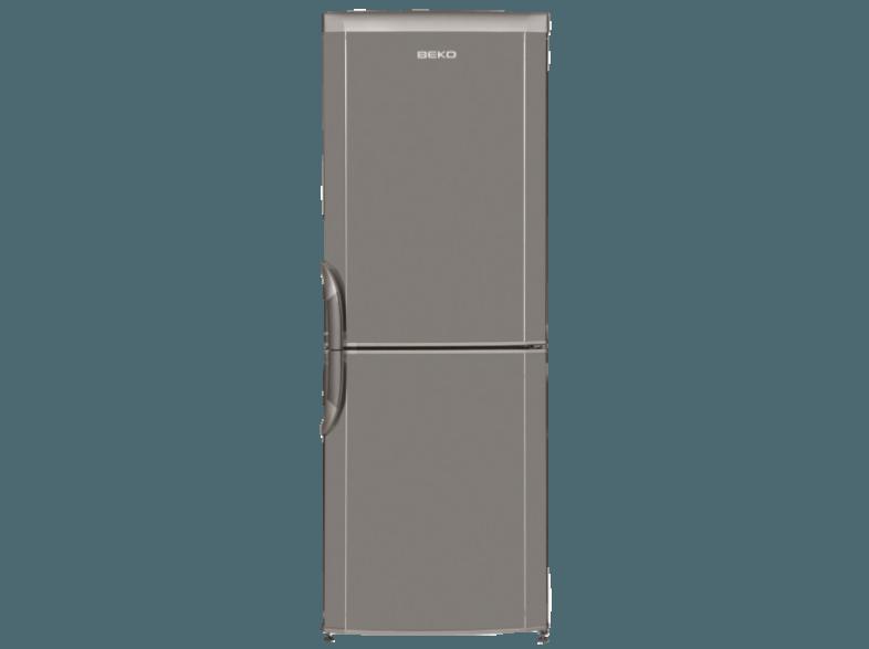 BEKO CSA 29032 X Kühlgefrierkombination (201 kWh/Jahr, A  , 1710 mm hoch, Edelstahl), BEKO, CSA, 29032, X, Kühlgefrierkombination, 201, kWh/Jahr, A, , 1710, mm, hoch, Edelstahl,