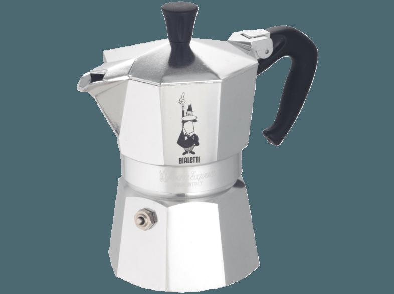 BIALETTI 1165 Moka Express Export 9-tlg. Espressokocher Silber, BIALETTI, 1165, Moka, Express, Export, 9-tlg., Espressokocher, Silber