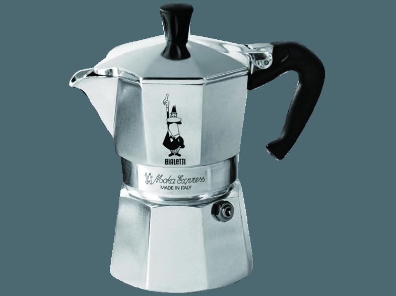 BIALETTI 1165 Moka Express Export 9-tlg. Espressokocher Silber, BIALETTI, 1165, Moka, Express, Export, 9-tlg., Espressokocher, Silber