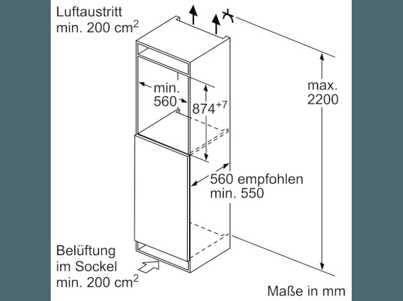 BOSCH KIR21AF40 Kühlschrank (65 kWh/Jahr, A   , 874 mm hoch, Weiß), BOSCH, KIR21AF40, Kühlschrank, 65, kWh/Jahr, A, , 874, mm, hoch, Weiß,