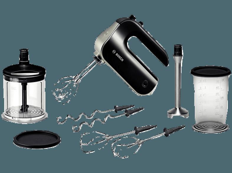 BOSCH MFQ 4885 Handmixer 575 Watt Schwarz/Chrom, BOSCH, MFQ, 4885, Handmixer, 575, Watt, Schwarz/Chrom