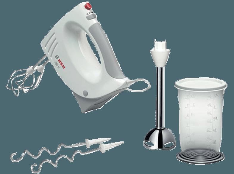 BOSCH MFQ3570 Handmixer 450 Watt Weiß/Rot, BOSCH, MFQ3570, Handmixer, 450, Watt, Weiß/Rot