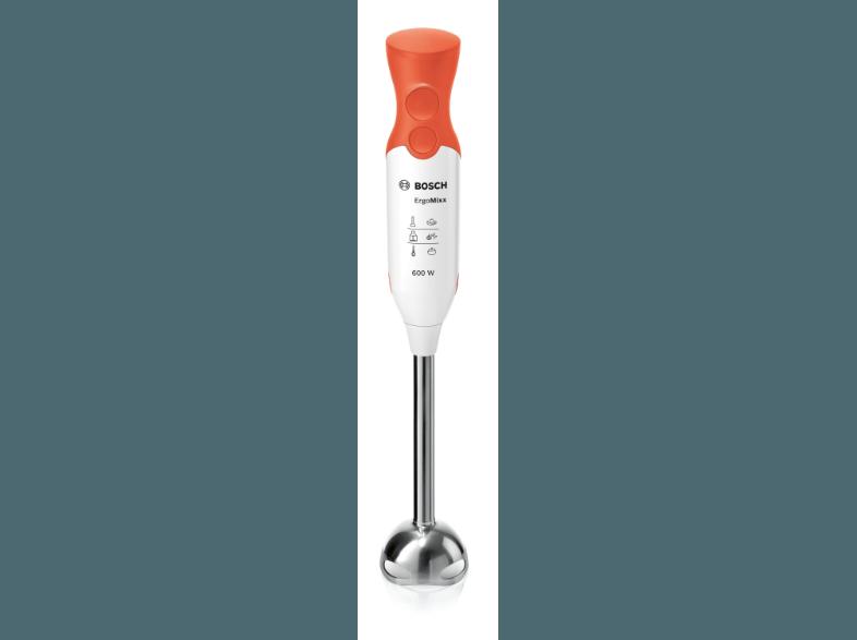 BOSCH MSM 66110 Stabmixer Weiß/Orange (600 Watt)