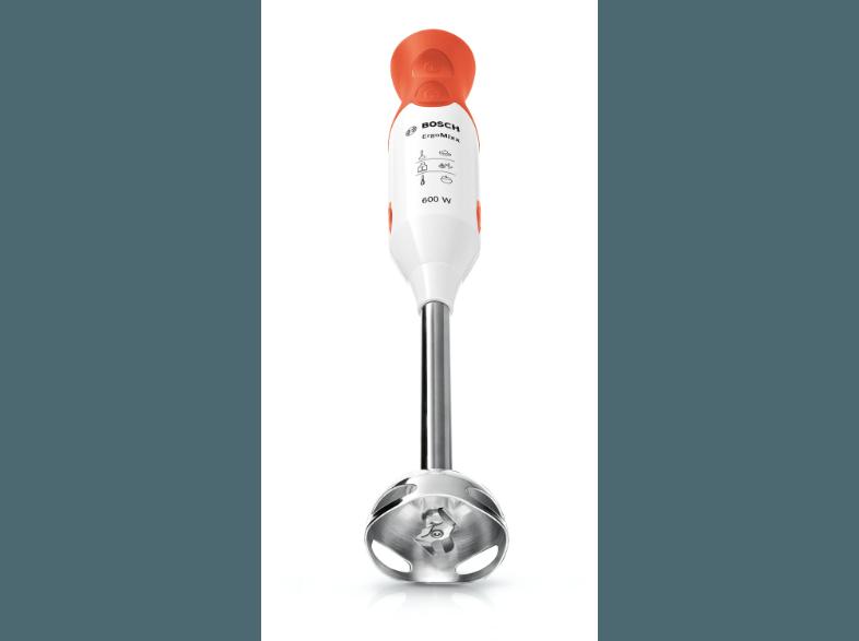 BOSCH MSM 66110 Stabmixer Weiß/Orange (600 Watt)