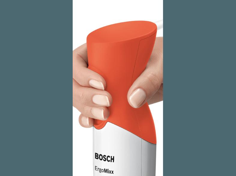 BOSCH MSM 66110 Stabmixer Weiß/Orange (600 Watt), BOSCH, MSM, 66110, Stabmixer, Weiß/Orange, 600, Watt,