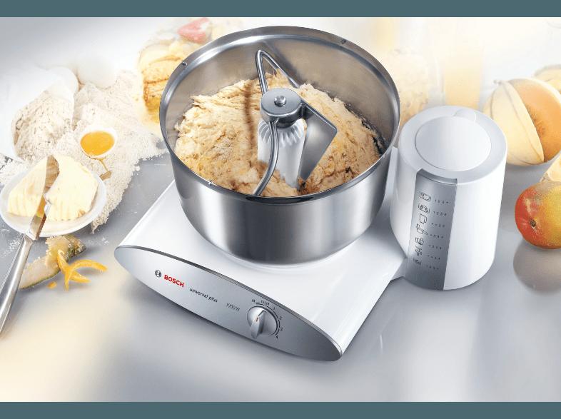 BOSCH MUM6N21 Küchenmaschine Weiß/Silber 1000 Watt, BOSCH, MUM6N21, Küchenmaschine, Weiß/Silber, 1000, Watt