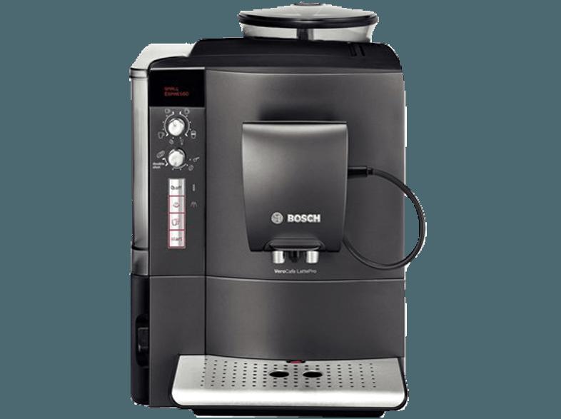 BOSCH TES 51553 VeroCafe LattePro Kaffeevollautomat (Keramikmahlwerk, 1.7 Liter, Schwarz)
