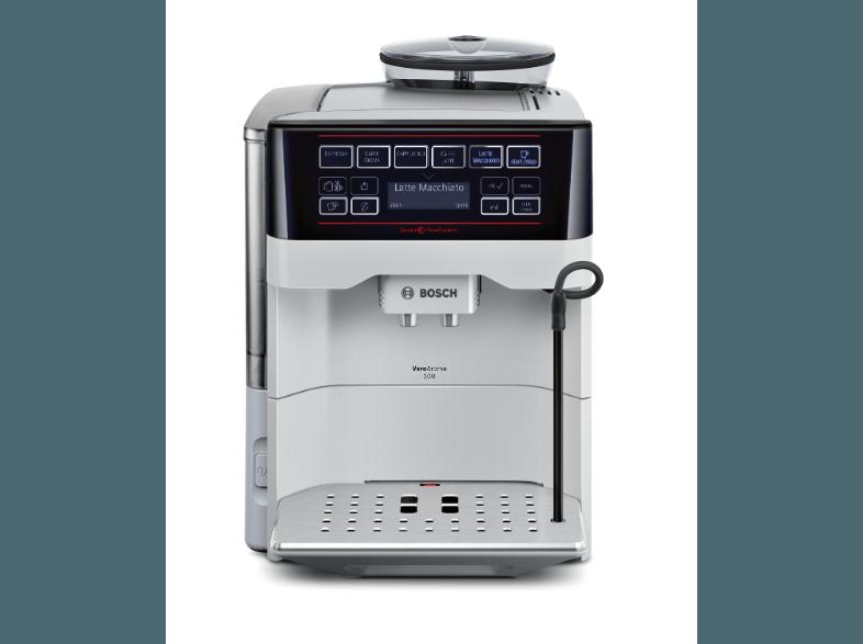 BOSCH TES 60351 VeroAroma 300 Kaffeevollautomat (Keramik-Scheibenmahlwerk, 1.7 Liter, Silber)