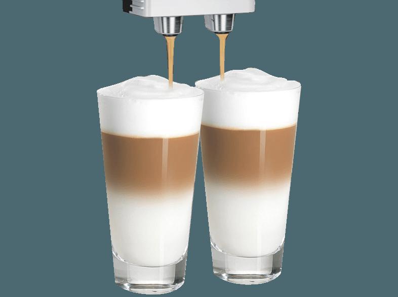 BOSCH TES 60553 VeroAroma 500 Kaffeevollautomat (Scheibenmahlwerk, 1.7 Liter, Titanium)