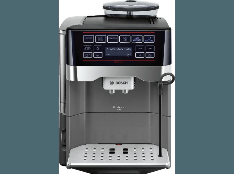 BOSCH TES 60553 VeroAroma 500 Kaffeevollautomat (Scheibenmahlwerk, 1.7 Liter, Titanium), BOSCH, TES, 60553, VeroAroma, 500, Kaffeevollautomat, Scheibenmahlwerk, 1.7, Liter, Titanium,