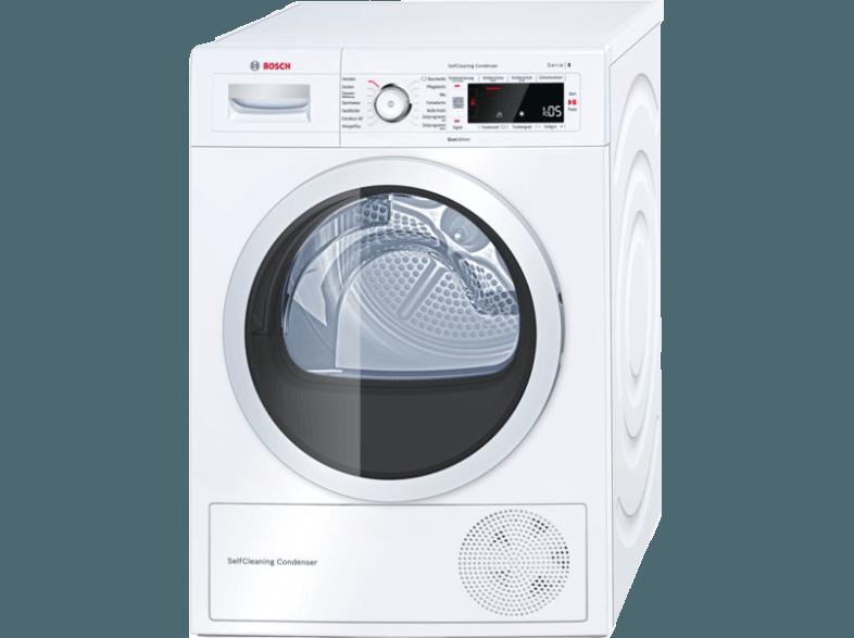 BOSCH WTW875ECO Kondensationstrockner mit Wärmepumpentechnologie (8 kg, A   )