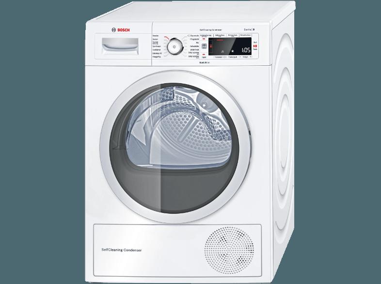 BOSCH WTW875ECO Kondensationstrockner mit Wärmepumpentechnologie (8 kg, A   )
