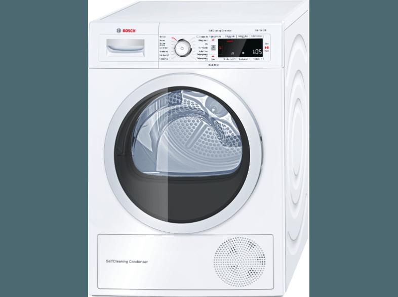 BOSCH WTW875ECO Kondensationstrockner mit Wärmepumpentechnologie (8 kg, A   )