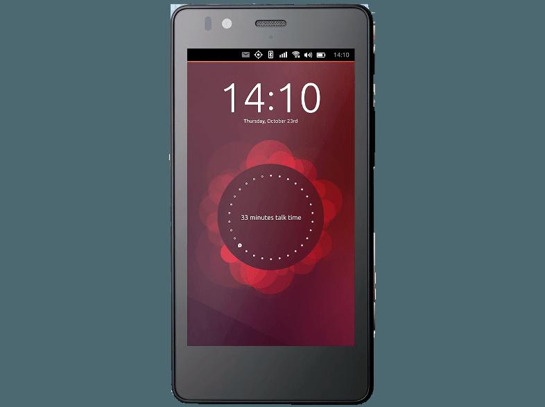 BQ AQUARIS E4.5 UBUNTU EDITION 8 GB Schwarz Dual SIM